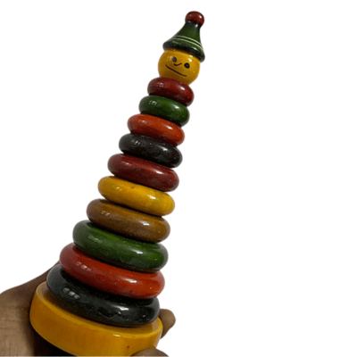Wooden Tower Ring Set 10 Piece
