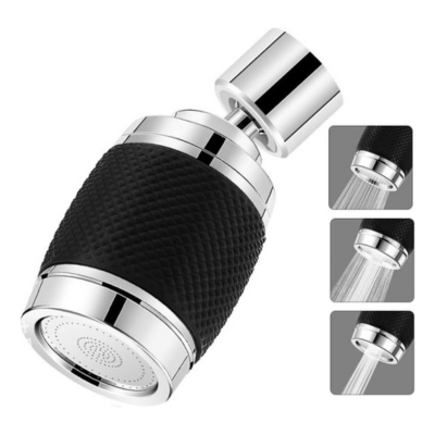 Kitchen Tap Spray Head 360°Swivel Tap Extender with Filter and 3 Spray Modes