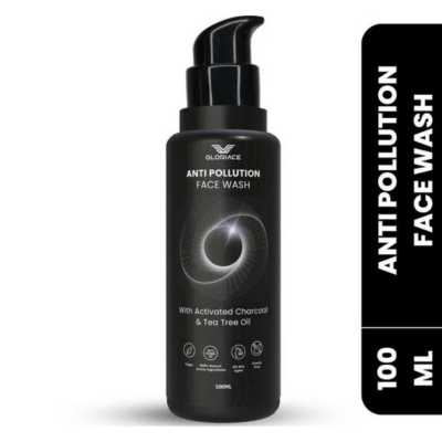 GLORIACE Anti Pollution Face Wash With activated Charcoal & Tea Tree Oil (50 ml)