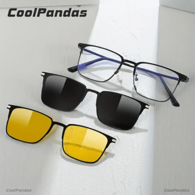 3 In 1 Polarized Magnet Sunglasses