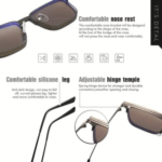 3 In 1 Polarized Magnet Sunglasses